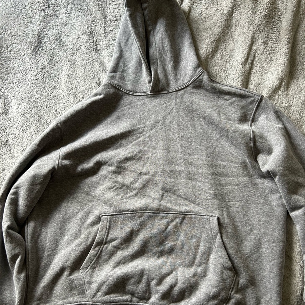 Men's Gray Hoodie Sweater